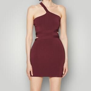 GUESS Womens Halter Palms Mini Dress sz L